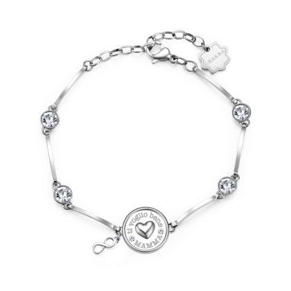Brosway Bracciale Donna Chakra Mamma BHKB101 Ti Voglio Bene Mamma