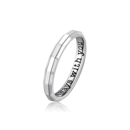 Brosway Anello Uomo/Donna With You In Acciaio BWYA03D