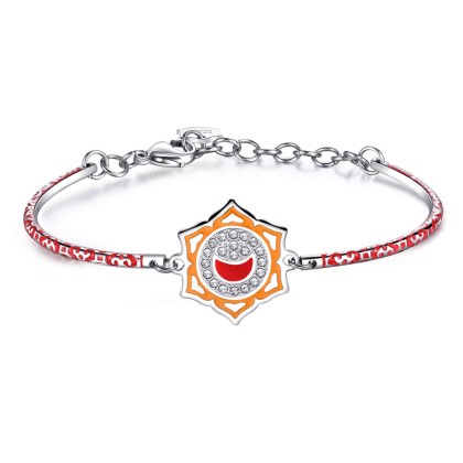 Bracciale Unisex Sacral Chakra "I FEEL" BHK118