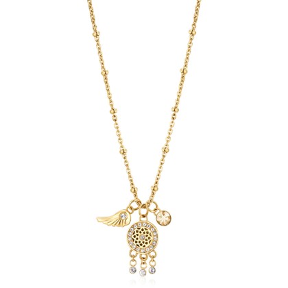 Brosway Collana Chakra Donna In Acciaio Acchiappasogni BHKN056