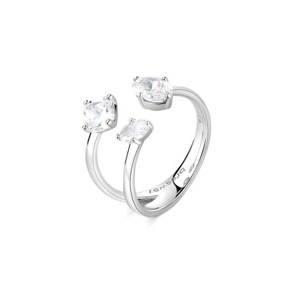 Brosway Anello Donna In Argento 925 Mis. 14 Regolabile Collezione FANCY FIW19B