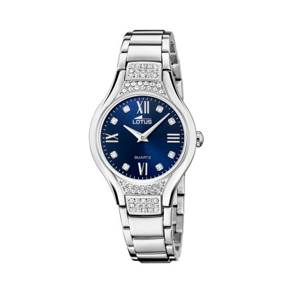 Lotus Orologio Donna Solotempo Con Cristalli Sulla Cassa 18910/4