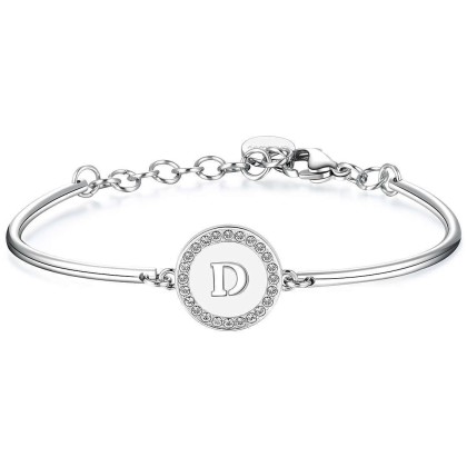 Bracciale Donna Chakra "Lettera D" BHK127