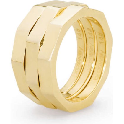Anello Donna Triplo Spirit BPR32C Mis. 16