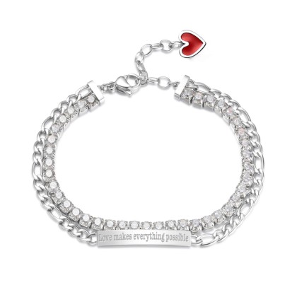 Brosway Bracciale Tennis Donna Desideri Amore BEI066