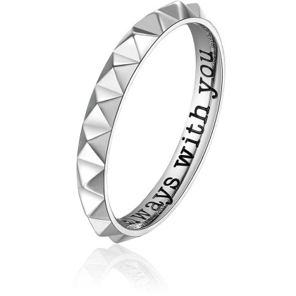 Brosway Anello Uomo/Donna With You In Acciaio BWYA01F